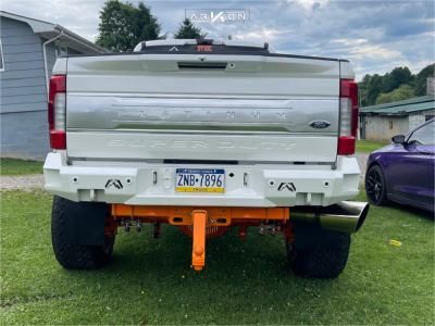 1 2017 F 250 Super Duty Ford Platinum Fabtech Suspension Lift 6in Arkon Off Road Caesar Chrome