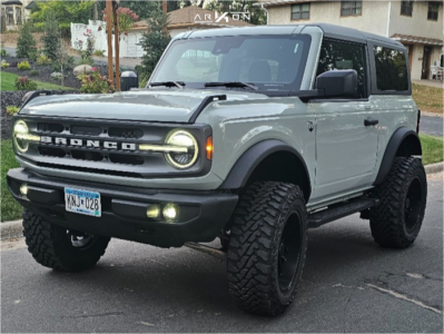 2023 Ford Bronco - 20x10 -25mm - ARKON OFF-ROAD Mandela - Suspension Lift 3.5" - 35" x 12.5"