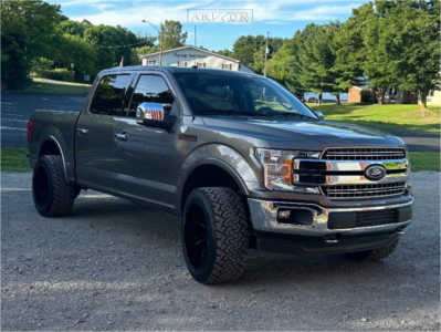 2018 Ford F-150 - 22x12 -51mm - ARKON OFF-ROAD Davinci - Leveling Kit - 33" x 12.5"