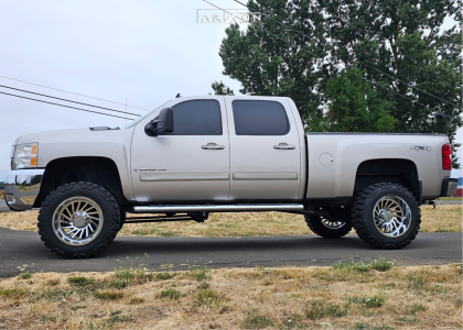 2008 Chevrolet Silverado 2500 HD - 20x12 -51mm - ARKON OFF-ROAD Caesar - Suspension Lift 6" - 35" x 12.5"