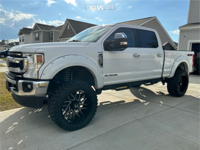 2021 Ford F-250 Super Duty - 24x12 -51mm - ARKON OFF-ROAD Mandela - Suspension Lift 6" - 37" x 13.5"