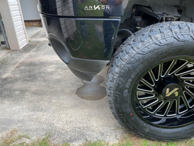 1 2012 Sierra 3500 Hd Gmc Denali Zone Suspension Lift 5in Arkon Off Road Caesar Black Milled