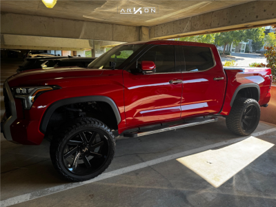 2022 Toyota Tundra - 24x12 -51mm - ARKON OFF-ROAD Lincoln - Suspension Lift 6" - 35" x 13.5"