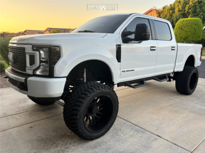 2020 Ford F-250 Super Duty - 24x14 -81mm - ARKON OFF-ROAD Mandela - Suspension Lift 8.5" - 38" x 15.5"