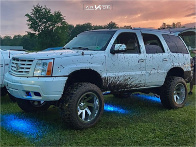 2005 Cadillac Escalade - 20x12 -51mm - ARKON OFF-ROAD Lincoln - Suspension Lift 6.5" - 35" x 12.5"