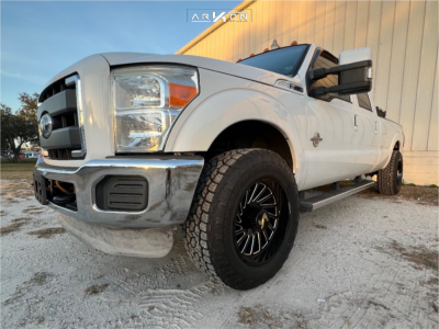 2011 Ford F-250 Super Duty - 20x10 -25mm - ARKON OFF-ROAD Caesar - Stock Suspension - 275/65R20