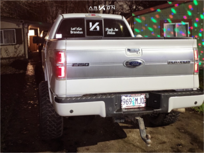 2013 Ford F-150 - 24x12 -51mm - ARKON OFF-ROAD Churchill - Suspension Lift 6" - 35" x 12.5"