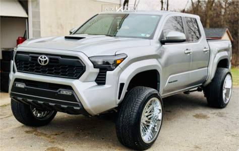 2024 Toyota Tacoma - 22x12 -51mm - ARKON OFF-ROAD Apollo - Suspension Lift 2.5" - 305/45R22