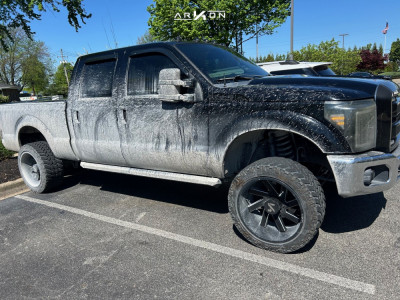 2016 Ford F-250 Super Duty - 22x12 -51mm - ARKON OFF-ROAD Lincoln - Leveling Kit - 33" x 12.5"