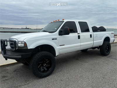 2004 Ford F-350 Super Duty - 20x10 -25mm - ARKON OFF-ROAD Lincoln - Suspension Lift 6" - 37" x 13.5"