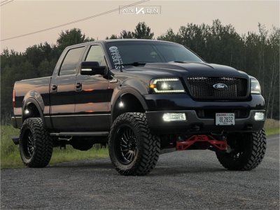 2005 Ford F-150 - 20x10 -25mm - ARKON OFF-ROAD Caesar - Suspension Lift 6" - 35" x 12.5"