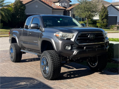 2018 Toyota Tacoma - 20x12 -51mm - ARKON OFF-ROAD Caesar - Suspension Lift 6" - 33" x 12.5"