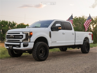 2018 Ford F-250 Super Duty - 20x10 -25mm - ARKON OFF-ROAD Caesar - Leveling Kit - 35" x 12.5"