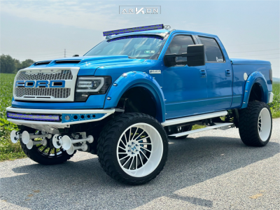 2009 Ford F-150 - 26x14 -81mm - ARKON OFF-ROAD Caesar - Suspension Lift 6" & Body 3" - 38" x 15.5"