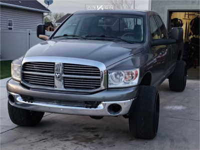 2007 Dodge Ram 3500 Wheel Offset Super Aggressive 3