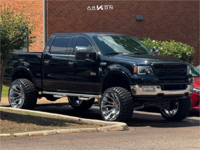 2004 Ford F-150 - 24x14 -81mm - ARKON OFF-ROAD Roosevelt - Suspension Lift 6" - 35" x 13.5"