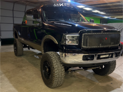 2005 Ford F-250 Super Duty - 20x10 -25mm - ARKON OFF-ROAD Lincoln - Suspension Lift 8" - 37" x 12.5"