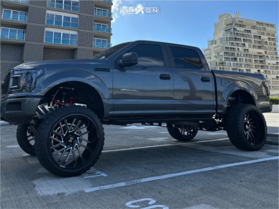 2018 Ford F-150 - 26x14 -81mm - ARKON OFF-ROAD Mandela - Suspension Lift 6" - 37" x 13.5"
