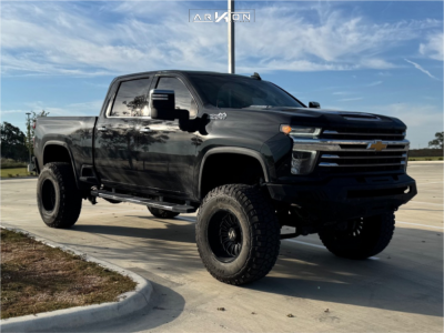 2022 Chevrolet Silverado 2500 HD - 20x12 -51mm - ARKON OFF-ROAD Alexander - Suspension Lift 9" - 40" x 13.5"