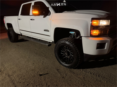2017 Chevrolet Silverado 2500 HD - 20x10 -25mm - ARKON OFF-ROAD Mandela - Leveling Kit - 305/55R20