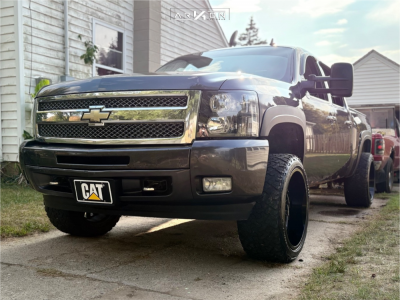 2010 Chevrolet Silverado 1500 - 22x12 -51mm - ARKON OFF-ROAD Alexander - Suspension Lift 3.5" - 33" x 12.5"
