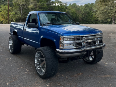 1996 Chevrolet K1500 - 26x14 -81mm - ARKON OFF-ROAD Lincoln - Suspension Lift 6" - 36" x 14.5"