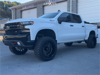 2019 Chevrolet Silverado 1500 - 22x12 -51mm - ARKON OFF-ROAD Caesar - Suspension Lift 4" - 35" x 13.5"