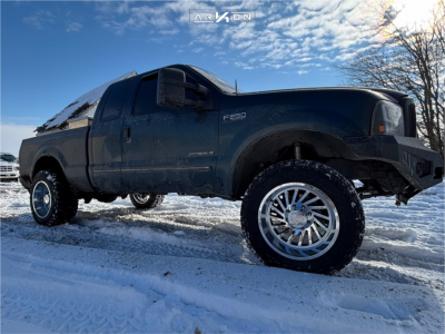 1999 Ford F-250 Super Duty - 20x12 -51mm - ARKON OFF-ROAD Caesar - Suspension Lift 3" - 35" x 12.5"