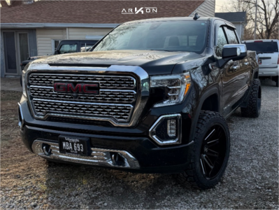 2020 GMC Sierra 1500 Wheel Offset Super Aggressive 3"-5" Leveling Kit