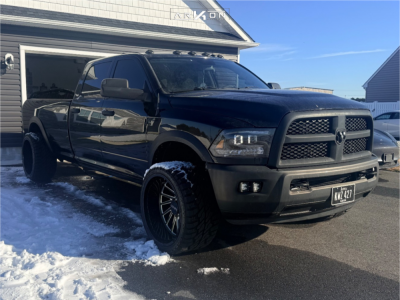 2014 Ram 2500 - 24x14 -81mm - ARKON OFF-ROAD Kennedy - Stock Suspension - 33" x 14.5"