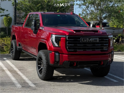 2024 GMC Sierra 3500 HD - 20x10 -25mm - ARKON OFF-ROAD Roosevelt - Suspension Lift 3" - 295/65R20