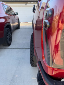 1 2024 Sierra 3500 Hd Gmc At4 Readylift Suspension Lift 3in Arkon Off Road Roosevelt Black Milled