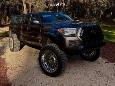 2023 Toyota Tacoma - 22x12 -51mm - ARKON OFF-ROAD Caesar - Suspension Lift 4" - 35" x 12.5"