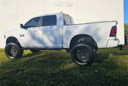 1 2017 1500 Ram Sport Bilstein Suspension Lift 10in Arkon Off Road Alexander Black Milled