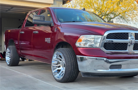 2022 Ram 1500 Classic - 22x12 -51mm - ARKON OFF-ROAD Roosevelt - Stock Suspension - 295/30R22