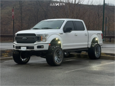 2020 Ford F-150 - 24x14 -81mm - ARKON OFF-ROAD Apollo - Suspension Lift 6" - 35" x 15.5"