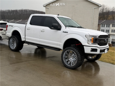 2020 Ford F-150 - 24x14 -81mm - ARKON OFF-ROAD Apollo - Suspension Lift 6" - 35" x 15.5"