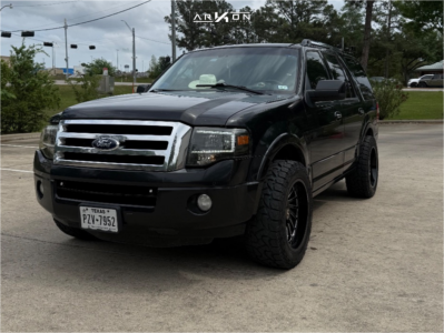 2014 Ford Expedition - 20x10 -25mm - ARKON OFF-ROAD Caesar - Leveling Kit - 33" x 11.5"