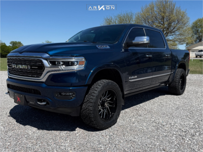 2022 Ram 1500 - 20x10 -25mm - ARKON OFF-ROAD Mandela - Leveling Kit - 33" x 12.5"