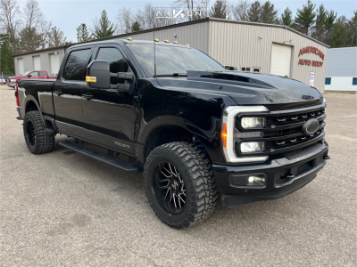 2023 Ford F-250 Super Duty - 20x10 -25mm - ARKON OFF-ROAD Mandela - Level 2" Drop Rear - 305/55R20