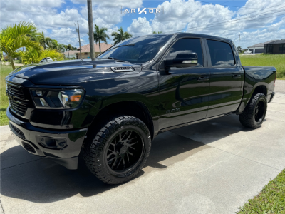 2019 Ram 1500 - 20x10 -25mm - ARKON OFF-ROAD Mandela - Leveling Kit - 33" x 12.5"