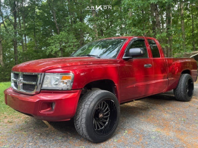 2008 Dodge Dakota - 20x12 -51mm - ARKON OFF-ROAD Caesar - Leveling Kit - 295/45R20