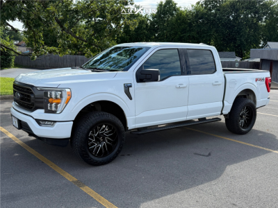 2021 Ford F-150 - 20x10 -25mm - ARKON OFF-ROAD Mandela - Suspension Lift 2.5" - 33" x 12.5"
