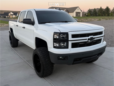 2015 Chevrolet Silverado 1500 - 22x12 -51mm - ARKON OFF-ROAD Davinci - Suspension Lift 6" - 35" x 12.5"