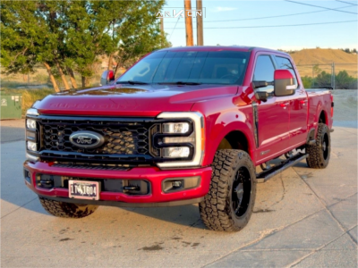 2025 Ford F-250 Super Duty - 20x10 -25mm - ARKON OFF-ROAD Athos - Stock Suspension - 33" x 12.5"