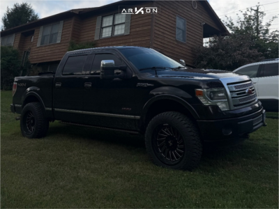 2014 Ford F-150 - 20x10 -25mm - ARKON OFF-ROAD Caesar - Suspension Lift 3" - 33" x 12.5"