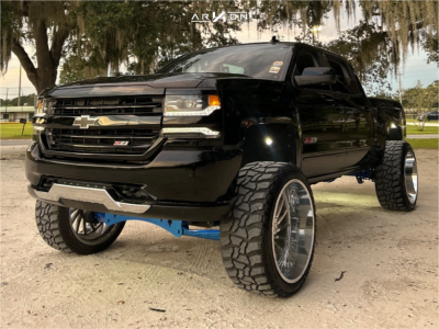 2017 Chevrolet Silverado 1500 - 26x14 -81mm - ARKON OFF-ROAD Caesar - Suspension Lift 6" - 37" x 13.5"
