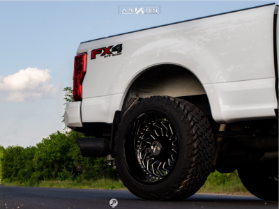 1 2017 F 250 Super Duty Ford Rancho Suspension Lift 3in Arkon Off Road Crown Series Victory Black