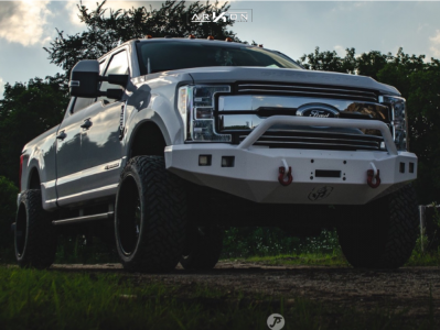 1 2017 F 250 Super Duty Ford Rancho Suspension Lift 3in Arkon Off Road Crown Series Victory Black