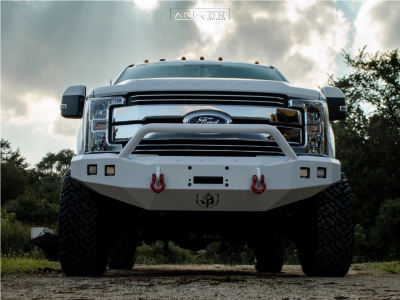 1 2017 F 250 Super Duty Ford Rancho Suspension Lift 3in Arkon Off Road Crown Series Victory Black